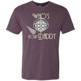 T-Shirts Vintage Purple / S Who's Your Daddy Men's Triblend T-Shirt