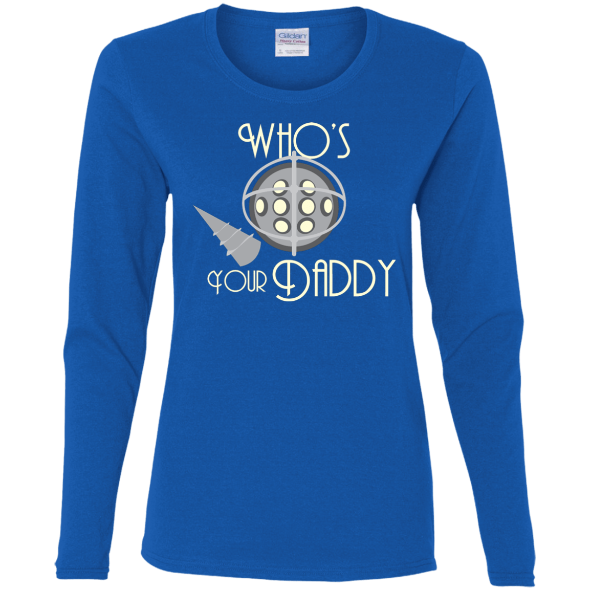 T-Shirts Royal / S Who's Your Daddy Women's Long Sleeve T-Shirt