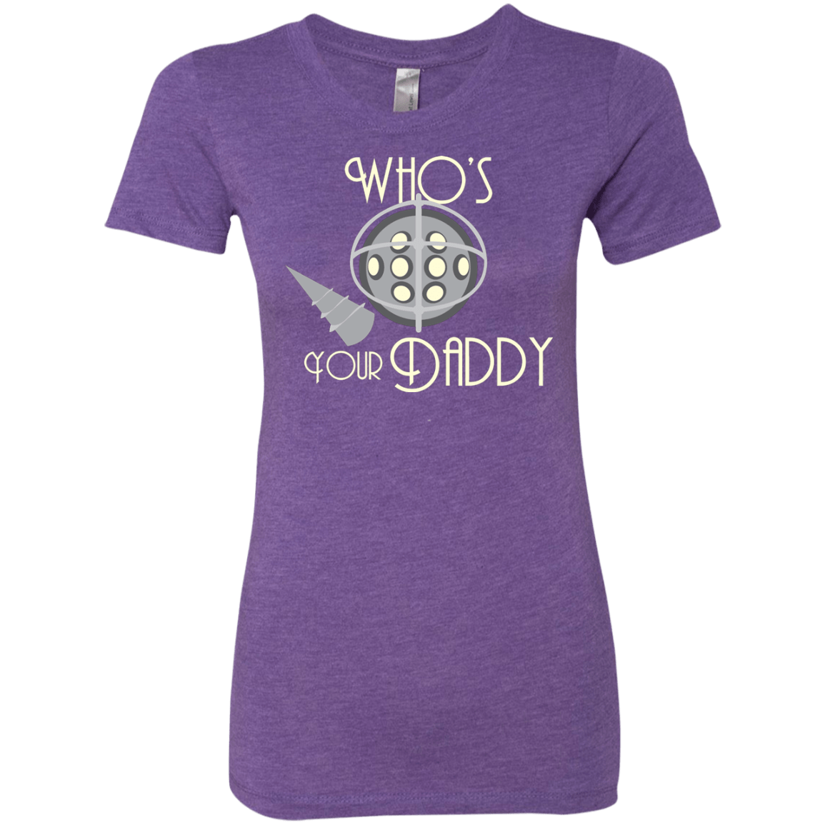 T-Shirts Purple Rush / S Who's Your Daddy Women's Triblend T-Shirt