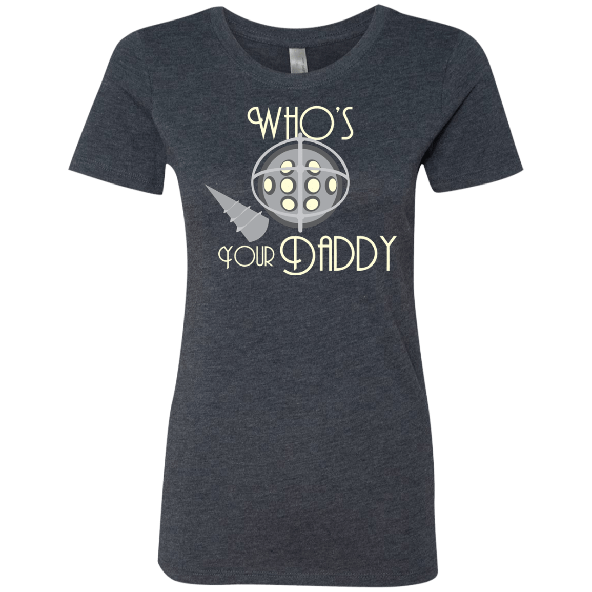 T-Shirts Vintage Navy / S Who's Your Daddy Women's Triblend T-Shirt