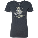 T-Shirts Vintage Navy / S Who's Your Daddy Women's Triblend T-Shirt