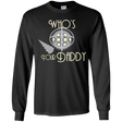 T-Shirts Black / YS Who's Your Daddy Youth Long Sleeve T-Shirt