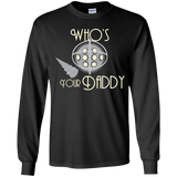 T-Shirts Black / YS Who's Your Daddy Youth Long Sleeve T-Shirt