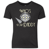 T-Shirts Vintage Black / YXS Who's Your Daddy Youth Triblend T-Shirt