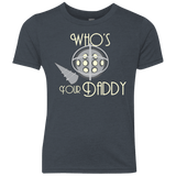 T-Shirts Vintage Navy / YXS Who's Your Daddy Youth Triblend T-Shirt