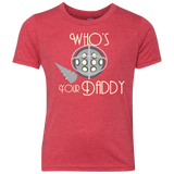 T-Shirts Vintage Red / YXS Who's Your Daddy Youth Triblend T-Shirt