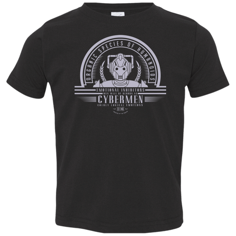 T-Shirts Black / 2T Who Villains Cybermen Toddler Premium T-Shirt