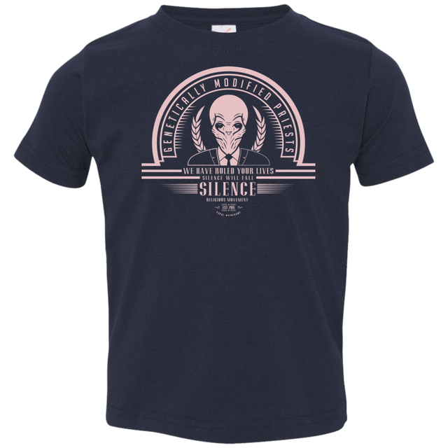 T-Shirts Navy / 2T Who Villains Silence Toddler Premium T-Shirt