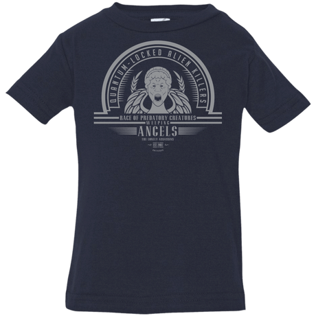 T-Shirts Navy / 6 Months Who Villains Weeping Angels Infant Premium T-Shirt