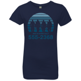 T-Shirts Midnight Navy / YXS Who Ya Gonna Call Girls Premium T-Shirt