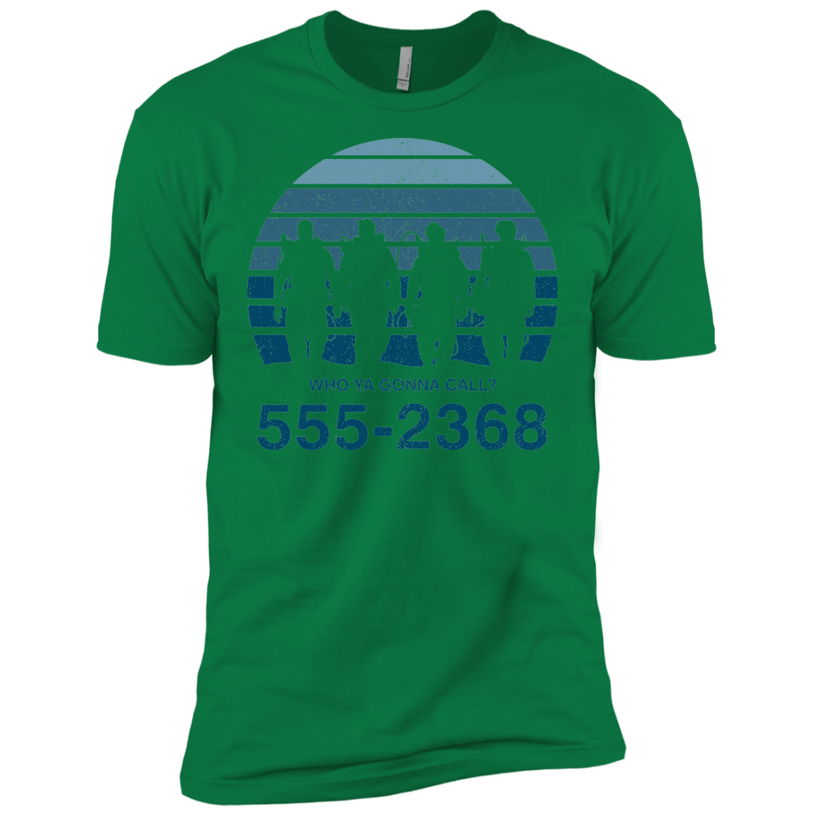 T-Shirts Kelly Green / X-Small Who Ya Gonna Call Men's Premium T-Shirt