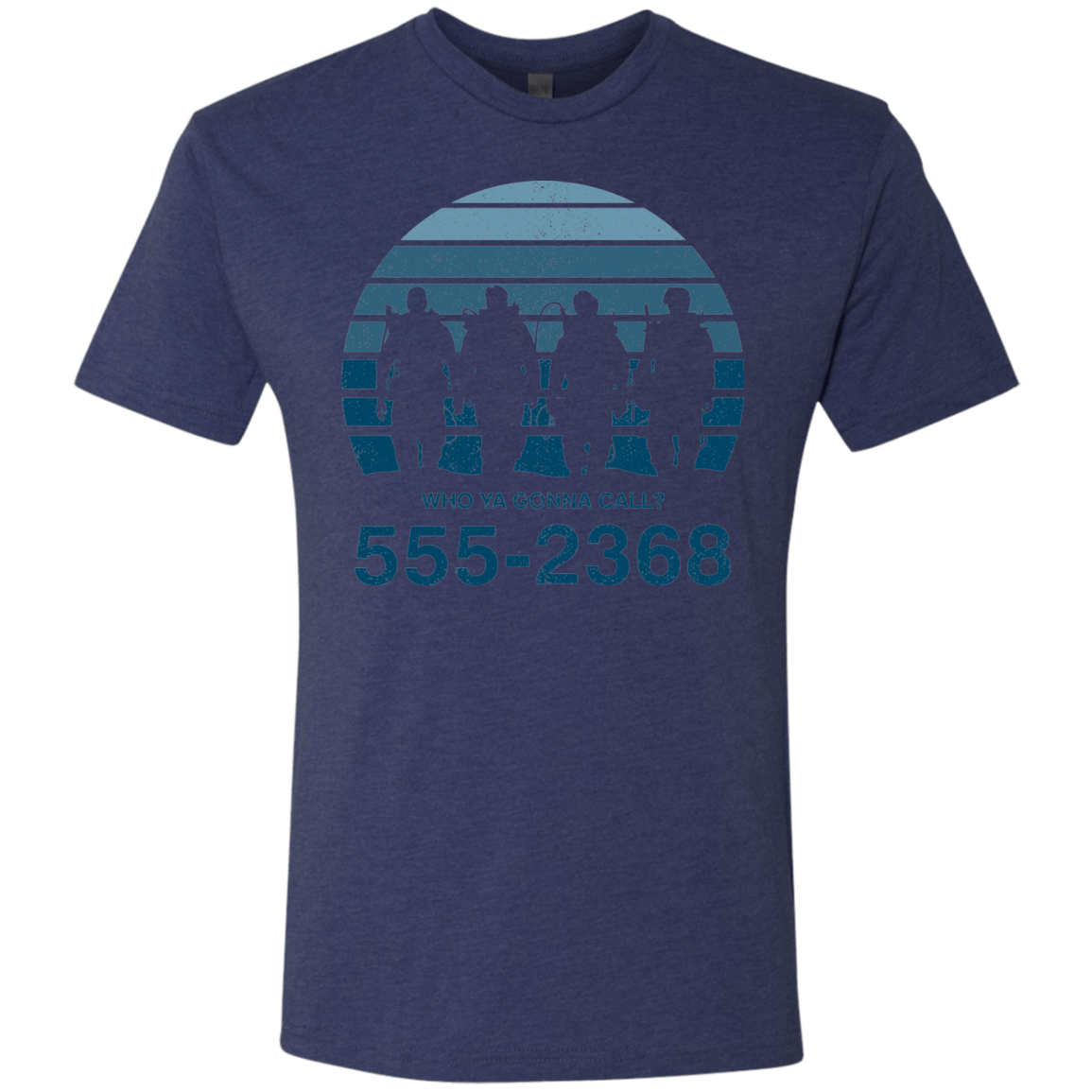 T-Shirts Vintage Navy / Small Who Ya Gonna Call Men's Triblend T-Shirt