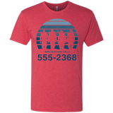 T-Shirts Vintage Red / Small Who Ya Gonna Call Men's Triblend T-Shirt