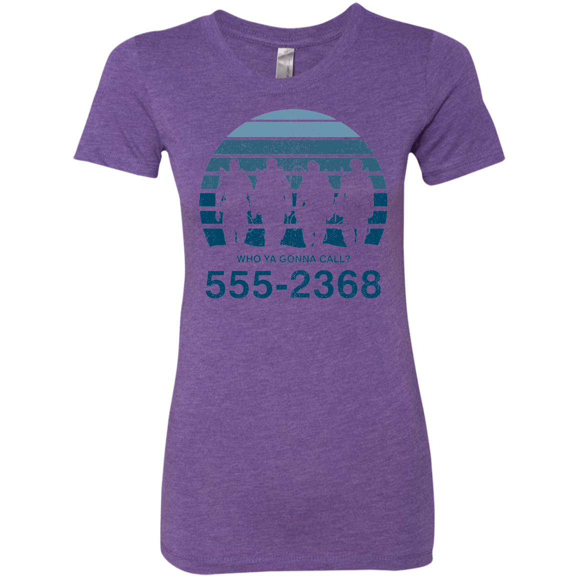 T-Shirts Purple Rush / Small Who Ya Gonna Call Women's Triblend T-Shirt