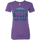 T-Shirts Purple Rush / Small Who Ya Gonna Call Women's Triblend T-Shirt