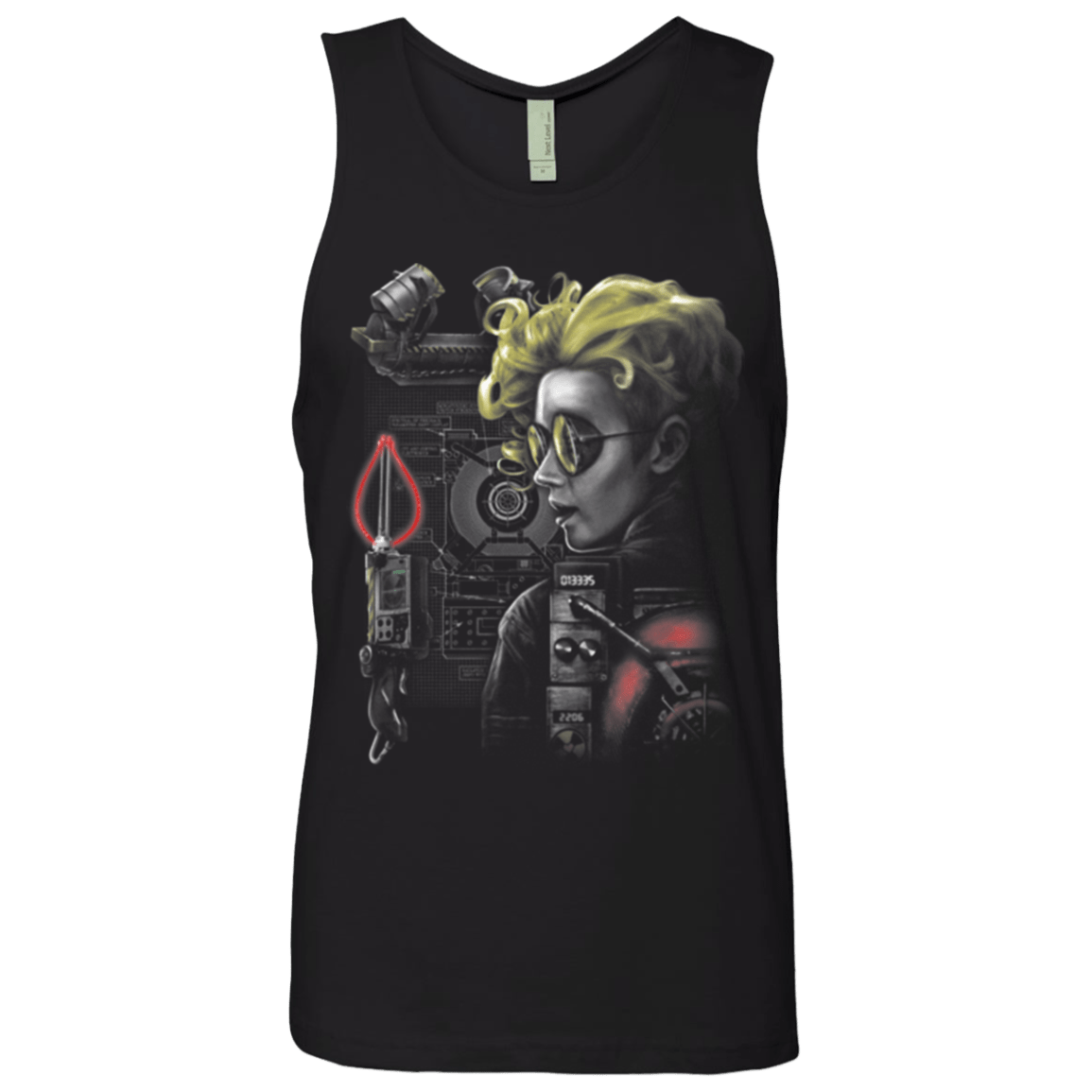 T-Shirts Black / Small Who You Gonna Call Men's Premium Tank Top