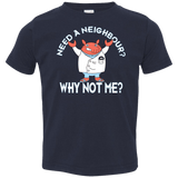 T-Shirts Navy / 2T Why not me Toddler Premium T-Shirt
