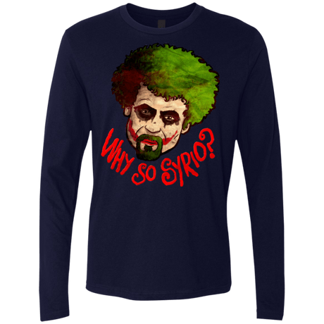 T-Shirts Midnight Navy / Small Why So Syrio Men's Premium Long Sleeve