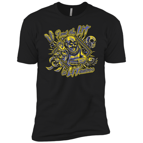T-Shirts Black / YXS William Shakespeare Lit in Literature Boys Premium T-Shirt