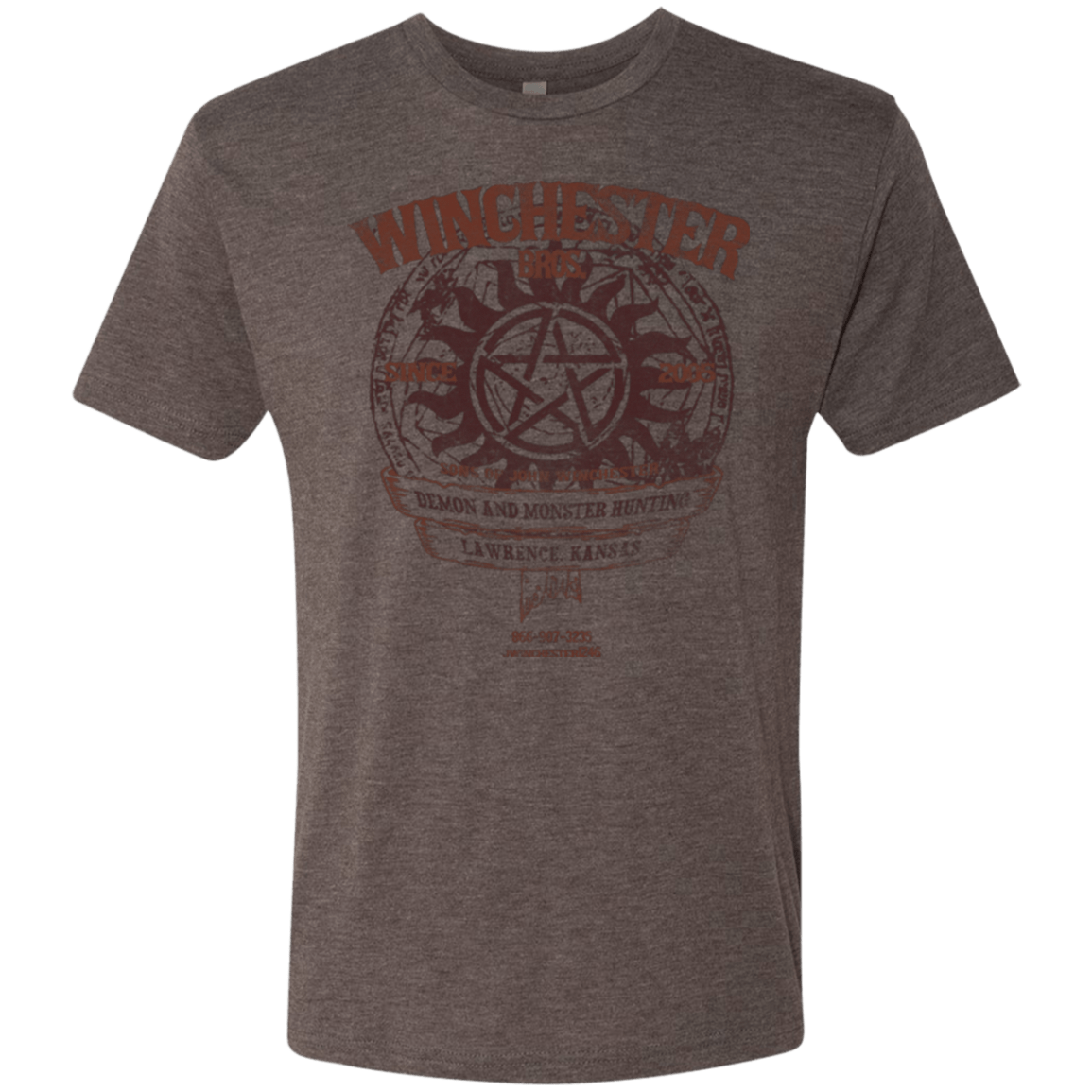 T-Shirts Macchiato / Small Winchester Bros Men's Triblend T-Shirt