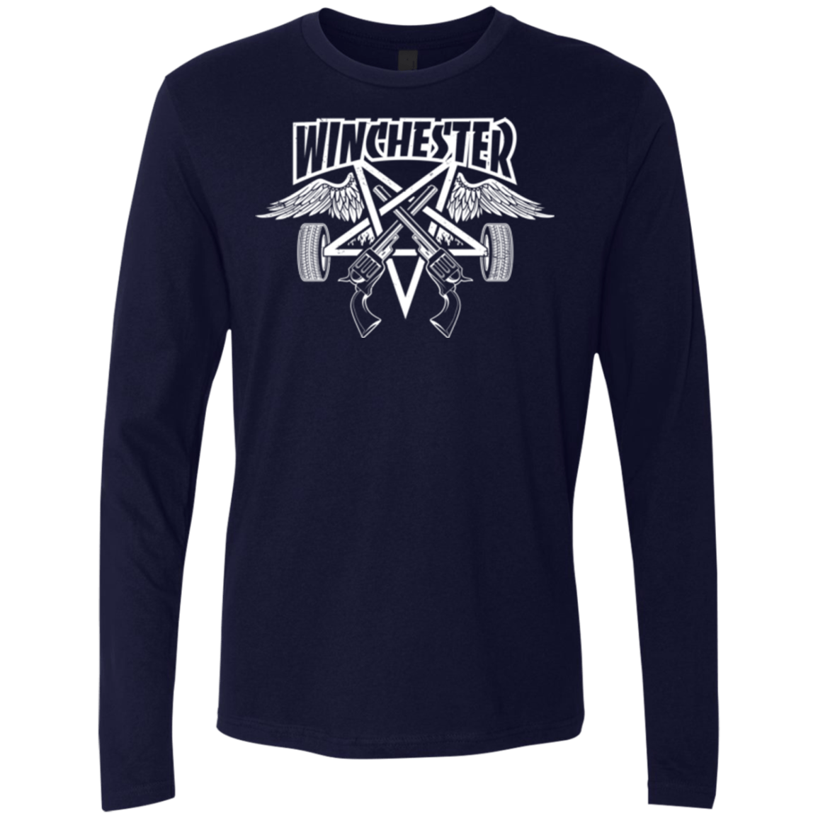 T-Shirts Midnight Navy / Small WINCHESTER Men's Premium Long Sleeve