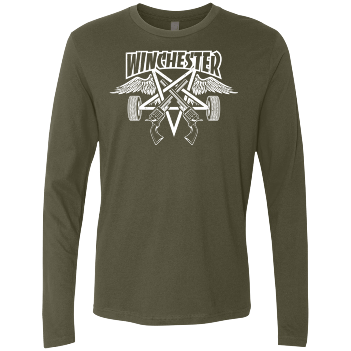 T-Shirts Military Green / Small WINCHESTER Men's Premium Long Sleeve