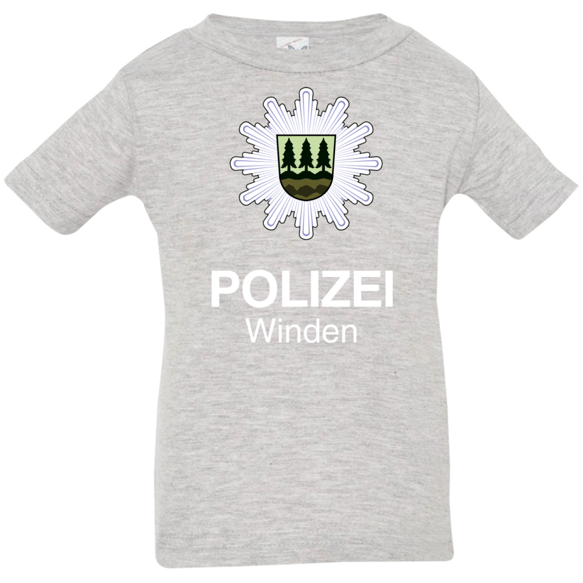 T-Shirts Heather Grey / 6 Months Winden Polizei Infant Premium T-Shirt