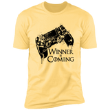T-Shirts Banana Cream / S Winner is Coming Men's Premium T-Shirt