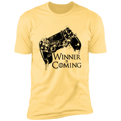 T-Shirts Banana Cream / S Winner is Coming Men's Premium T-Shirt