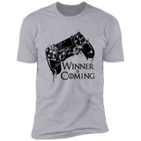 T-Shirts Heather Grey / S Winner is Coming Men's Premium T-Shirt