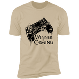 T-Shirts Sand / S Winner is Coming Men's Premium T-Shirt