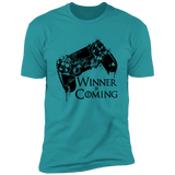 T-Shirts Tahiti Blue / S Winner is Coming Men's Premium T-Shirt