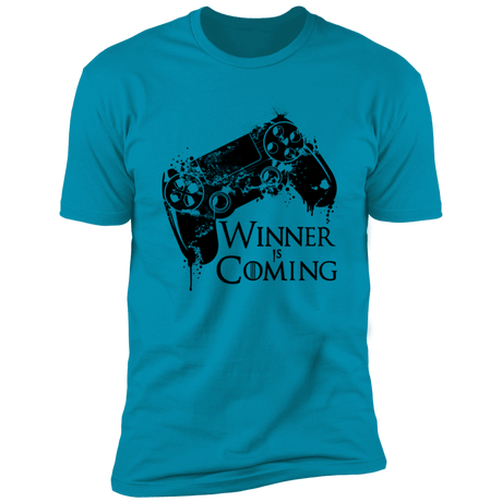 T-Shirts Turquoise / S Winner is Coming Men's Premium T-Shirt