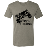 T-Shirts Venetian Grey / S Winner is Coming Men's Triblend T-Shirt