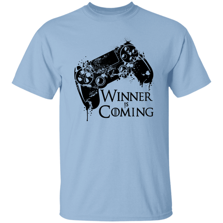 T-Shirts Light Blue / S Winner is Coming T-Shirt