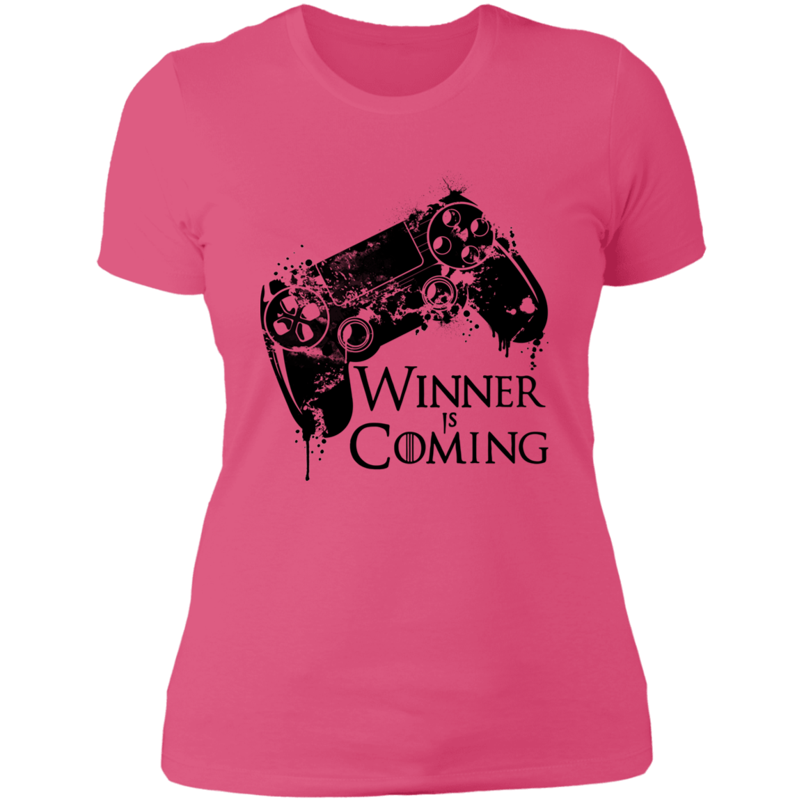 T-Shirts Hot Pink / S Winner is Coming Women's Premium T-Shirt