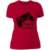 T-Shirts Red / S Winner is Coming Women's Premium T-Shirt