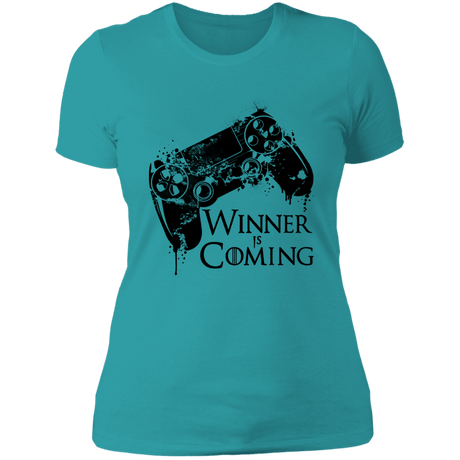 T-Shirts Tahiti Blue / S Winner is Coming Women's Premium T-Shirt