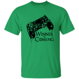 T-Shirts Irish Green / YXS Winner is Coming Youth T-Shirt