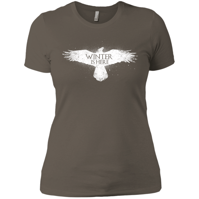 T-Shirts Warm Grey / X-Small Winter is here Women's Premium T-Shirt