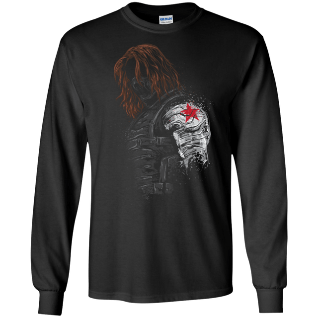 T-Shirts Black / S Winter Soldier Men's Long Sleeve T-Shirt