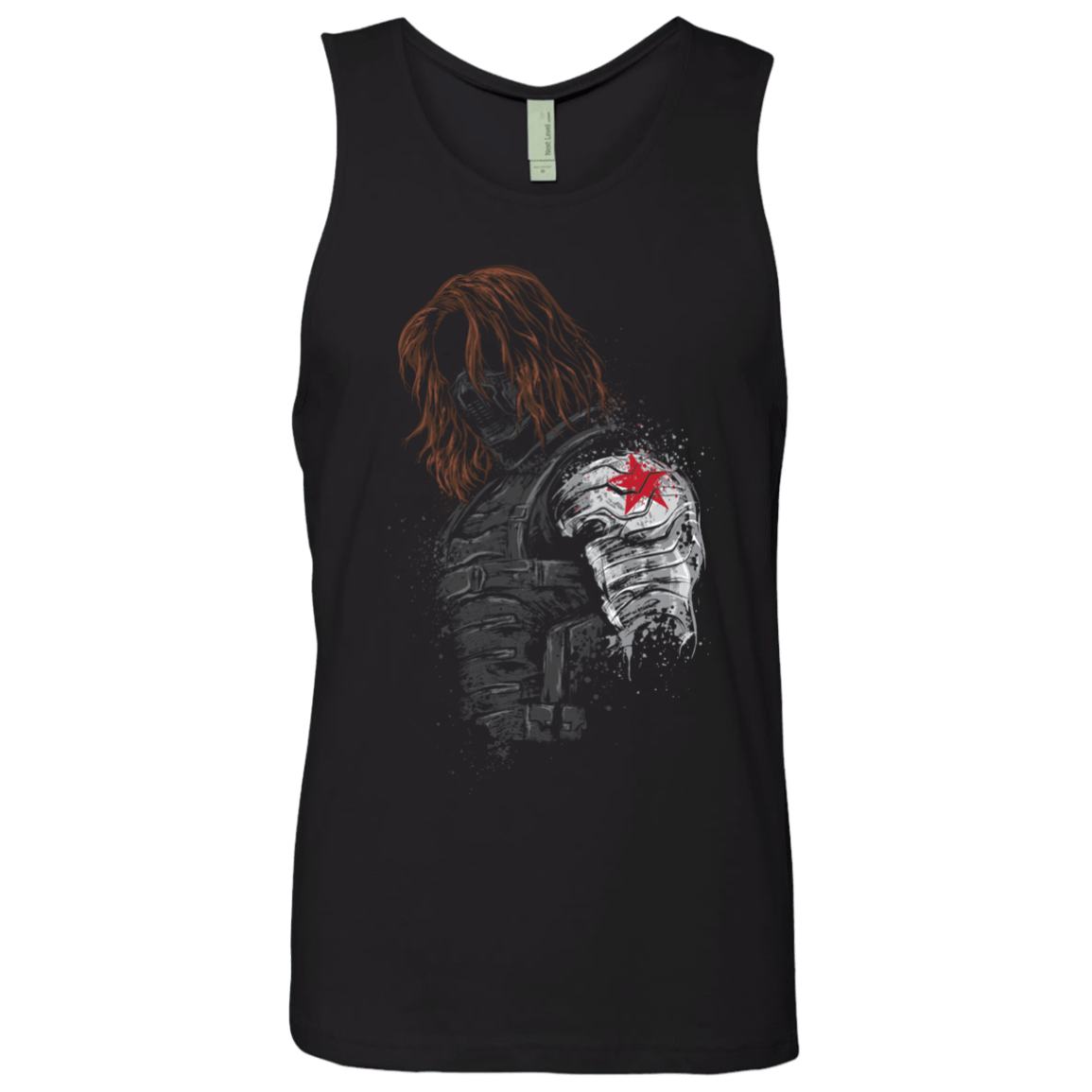 T-Shirts Black / S Winter Soldier Men's Premium Tank Top