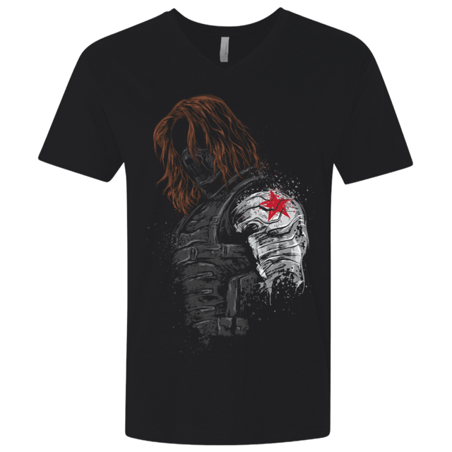 T-Shirts Black / X-Small Winter Soldier Men's Premium V-Neck