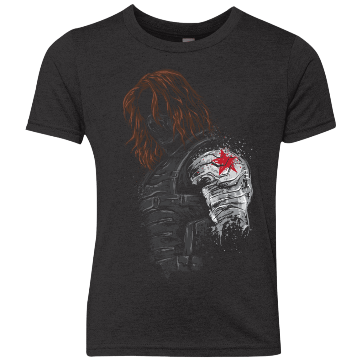 T-Shirts Vintage Black / YXS Winter Soldier Youth Triblend T-Shirt