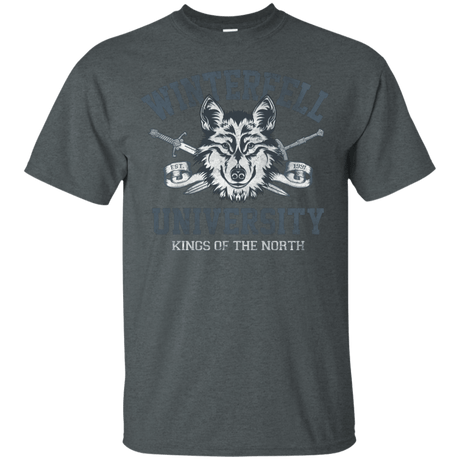 T-Shirts Dark Heather / Small Winterfell U T-Shirt