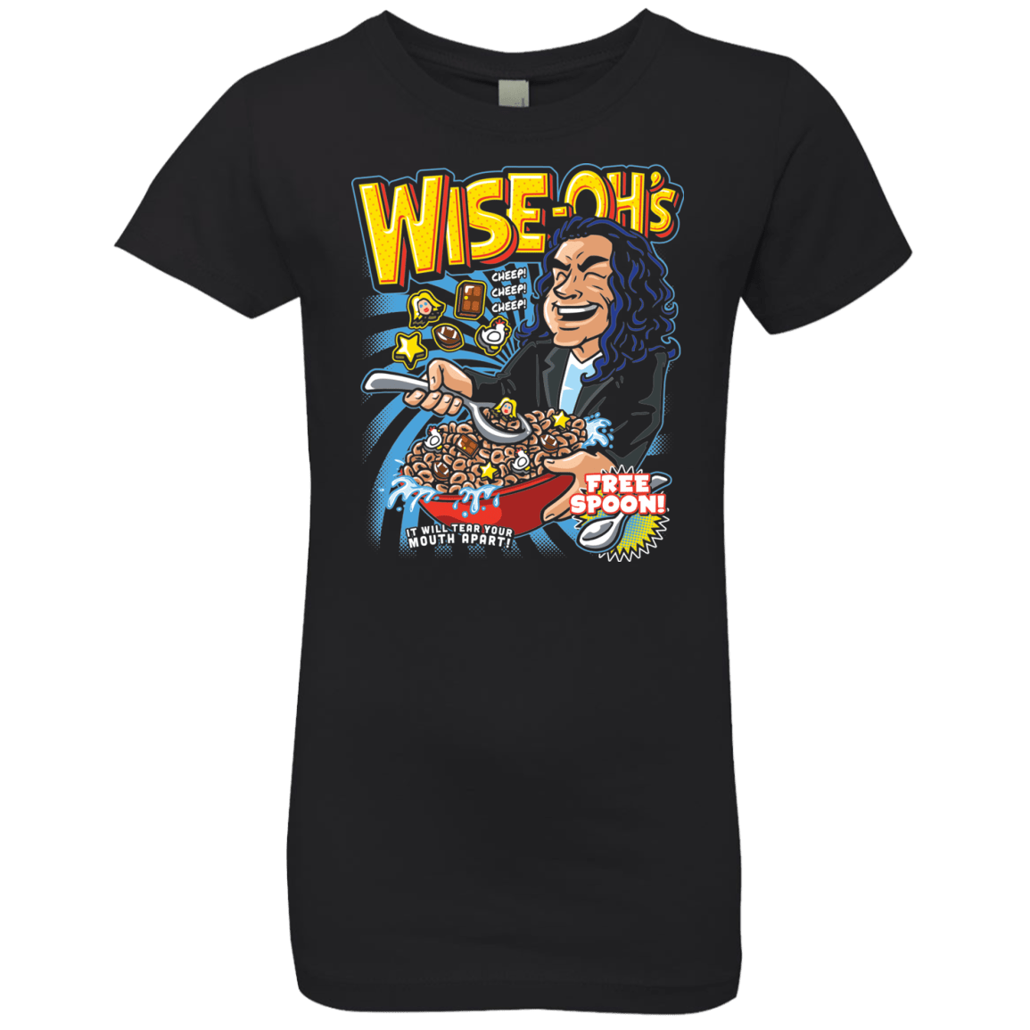 T-Shirts Black / YXS Wise-Oh's Girls Premium T-Shirt