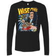 T-Shirts Black / S Wise-Oh's Men's Premium Long Sleeve