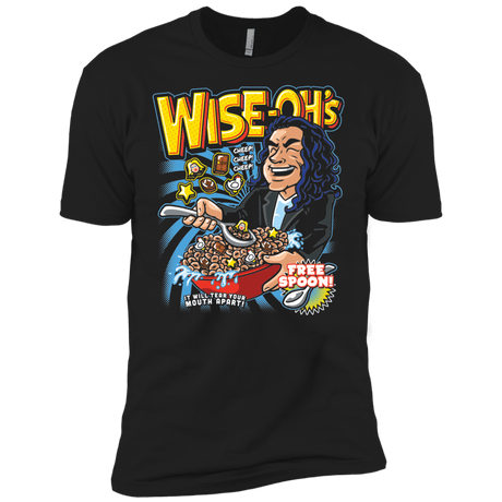 T-Shirts Black / X-Small Wise-Oh's Men's Premium T-Shirt