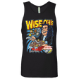 T-Shirts Black / S Wise-Oh's Men's Premium Tank Top