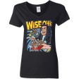 T-Shirts Black / S Wise-Oh's Women's V-Neck T-Shirt